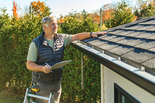 Professional Roofing technician working in Beccaria, PA